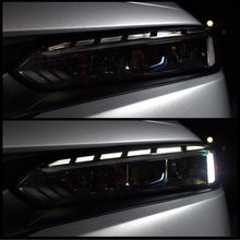 Load image into Gallery viewer, 2022-2025 HONDA CIVIC MATRIX SATIN BLACK DRL HEADLIGHT TINT