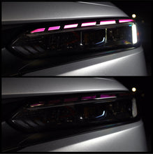 Load image into Gallery viewer, 2022-2025 HONDA CIVIC MATRIX SATIN BLACK DRL HEADLIGHT TINT