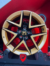 Load image into Gallery viewer, 2022-2025 HONDA CIVIC SPORT WHEEL OVERLAY RIM CHROME DELETE