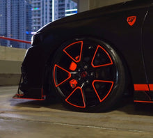 Load image into Gallery viewer, 2023-2026 HONDA CIVIC TYPE R FL5 2ND GEN WHEEL REFLECTIVE OVERLAY RIM SKINS
