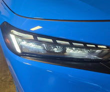 Load image into Gallery viewer, 2022-2026 HONDA CIVIC MATRIX GLOSS BLACK HEADLIGHT DRL, FOGS & REFLECTOR TINT
