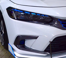 Load image into Gallery viewer, 2022-2025 HONDA CIVIC MATRIX SATIN BLACK DRL HEADLIGHT TINT