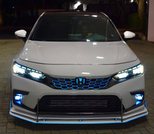 Load image into Gallery viewer, 2022-2026 HONDA CIVIC MATRIX GLOSS BLACK DRL HEADLIGHT TINT