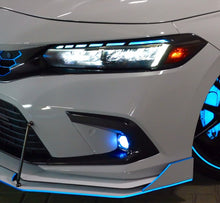 Load image into Gallery viewer, 2022-2026 HONDA CIVIC MATRIX GLOSS BLACK DRL HEADLIGHT TINT