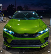Load image into Gallery viewer, 2022-2026 HONDA CIVIC MATRIX GLOSS BLACK HEADLIGHT DRL, FOGS & REFLECTOR TINT