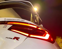 Load image into Gallery viewer, 2023-2026 Honda Civic Type R Reverse Brake Tail Light overlay