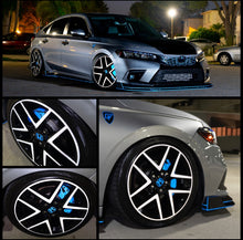 Load image into Gallery viewer, 2022-2024 HONDA CIVIC SPORT WHEEL OVERLAY RIM CHROME DELETE