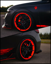 Load image into Gallery viewer, 2023-2026 HONDA CIVIC TYPE R FL5 WHEEL REFLECTIVE OVERLAY RIM SKINS