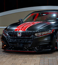 Load image into Gallery viewer, 2021-2022 HONDA ACCORD FORGED CARBON FIBER GRILL OVERLAY CHROME DELETE