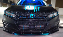 Load image into Gallery viewer, 2018-2020 HONDA ACCORD FORGED CARBON FIBER GRILL OVERLAY CHROME DELETE