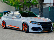Load image into Gallery viewer, 2021-2022 HONDA ACCORD FORGED CARBON FIBER OVERLAY CHROME DELETE GRILL COMPLETE