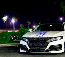 Load image into Gallery viewer, 2021-2022 HONDA ACCORD FORGED CARBON FIBER OVERLAY CHROME DELETE GRILL COMPLETE
