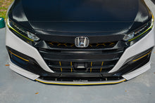 Load image into Gallery viewer, 2018-2020 HONDA ACCORD V2 HEX CARBON FIBER OVERLAY CHROME DELETE GRILL COMPLETE