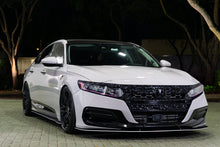 Load image into Gallery viewer, 2021-2022 HONDA ACCORD FORGED CARBON FIBER OVERLAY CHROME DELETE GRILL COMPLETE