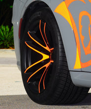 Load image into Gallery viewer, 2021-2022 DODGE CHARGER CHALLENGER 20"X11" WHEEL OVERLAY RIM CHROME DELETE