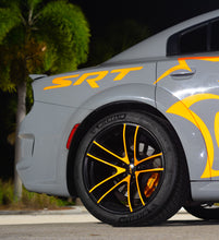 Load image into Gallery viewer, 2021-2022 DODGE CHARGER CHALLENGER 20"X11" WHEEL OVERLAY RIM CHROME DELETE