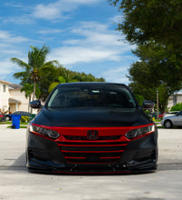 Load image into Gallery viewer, 2018-2020 HONDA ACCORD 3M REFLECTIVE OVERLEY CHROME DELETE GRILL COMPLETE
