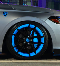 Load image into Gallery viewer, 2022-2024 HONDA CIVIC SPORT WHEEL OVERLAY RIM CHROME DELETE