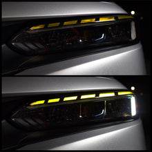 Load image into Gallery viewer, 2022-2026 HONDA CIVIC MATRIX GLOSS BLACK DRL HEADLIGHT TINT