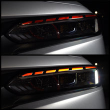 Load image into Gallery viewer, 2022-2026 HONDA CIVIC MATRIX GLOSS BLACK DRL HEADLIGHT TINT