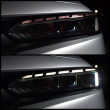 Load image into Gallery viewer, 2022-2026 HONDA CIVIC MATRIX GLOSS BLACK DRL HEADLIGHT TINT