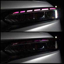 Load image into Gallery viewer, 2022-2026 HONDA CIVIC MATRIX GLOSS BLACK DRL HEADLIGHT TINT