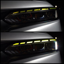 Load image into Gallery viewer, 2022-2026 HONDA CIVIC MATRIX GLOSS BLACK DRL HEADLIGHT TINT
