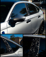 Load image into Gallery viewer, HONDA CIVIC HATCHBACK PILLARS & WINDOW CHROME DELETE COMPLETE