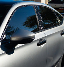 Load image into Gallery viewer, HONDA CIVIC HATCHBACK PILLARS & WINDOW CHROME DELETE COMPLETE