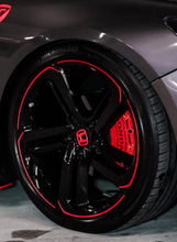 Load image into Gallery viewer, 2018-2022 HONDA ACCORD SPORT WHEEL OVERLAY RIM CHROME DELETE