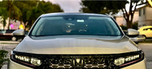 Load image into Gallery viewer, 2018-2020 HONDA ACCORD FORGED CARBON FIBER GRILL OVERLAY CHROME DELETE