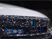 Load image into Gallery viewer, 2021-2022 HONDA ACCORD FORGED CARBON FIBER GRILL OVERLAY CHROME DELETE