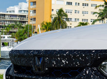 Load image into Gallery viewer, 2018-2020 HONDA ACCORD FORGED CARBON FIBER GRILL OVERLAY CHROME DELETE