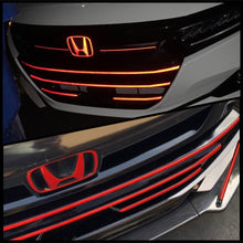 Load image into Gallery viewer, 2018-2020 HONDA ACCORD LOWER GRILL OVERLAY CHROME DELETE

