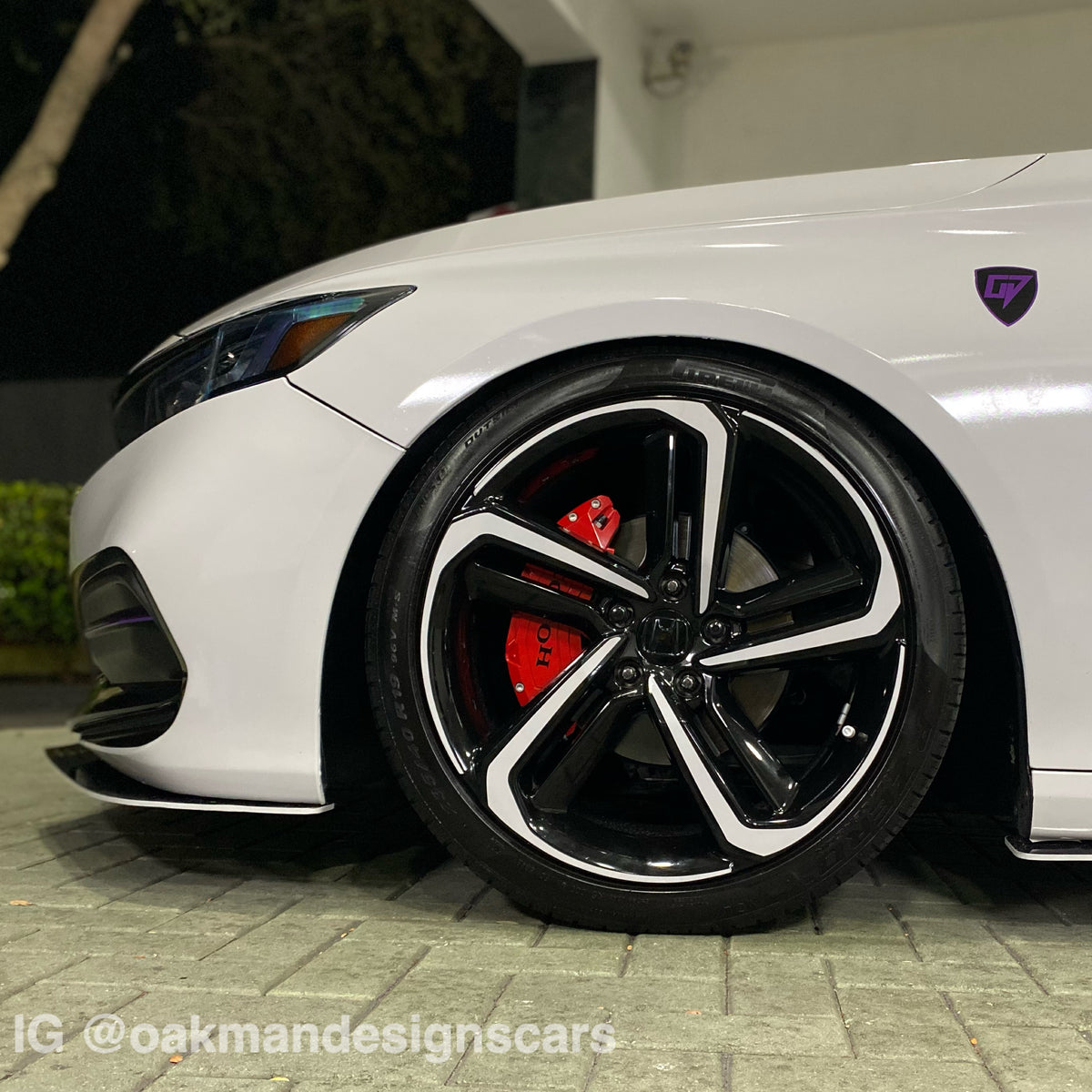 2018 2024 HONDA ACCORD POWDER COATED CALIPER COVERS