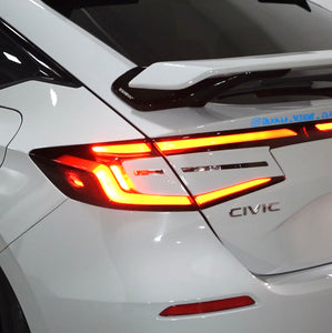 2022-2025 Honda Civic Hatchback Pearl White Taillights Skins