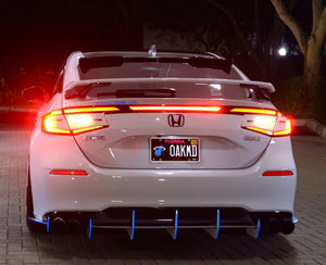 2022-2025 Honda Civic Hatchback Pearl White Taillights Skins