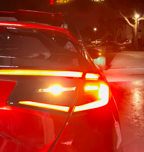2022-2024 Honda Civic Hatchback Gloss Black Taillights Skins