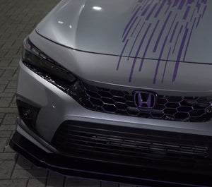 2022-2023 HONDA CIVIC MATRIX HOOD STRIPE
