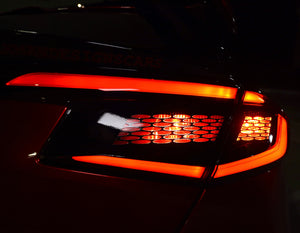 2022-2024 Honda Civic Hatchback Honeycomb Taillights Skins