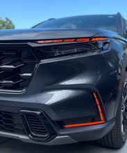 Load image into Gallery viewer, 2023-2025 HONDA CR-V MATRIX GLOSS BLACK DRL HEADLIGHT TINT (Copy)
