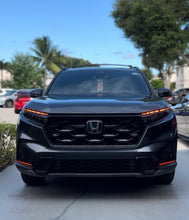 Load image into Gallery viewer, 2023-2025 HONDA CR-V MATRIX GLOSS BLACK DRL HEADLIGHT TINT (Copy)

