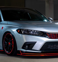 Load image into Gallery viewer, 2022-2025 HONDA CIVIC MATRIX GLOSS BLACK  HEADLIGHT DRL, FOGS &amp; REFLECTOR TINT
