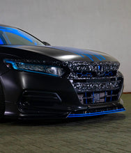Load image into Gallery viewer, 2021-2022 HONDA ACCORD FORGED CARBON FIBER OVERLAY CHROME DELETE GRILL COMPLETE
