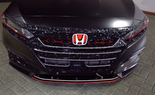 Load image into Gallery viewer, 2021-2022 HONDA ACCORD FORGED CARBON FIBER OVERLAY CHROME DELETE GRILL COMPLETE
