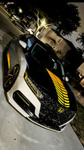 Load image into Gallery viewer, 2021-2022 HONDA ACCORD FORGED CARBON FIBER OVERLAY CHROME DELETE GRILL COMPLETE
