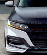 Load image into Gallery viewer, 2021-2022 HONDA ACCORD FORGED CARBON FIBER GRILL OVERLAY CHROME DELETE
