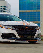 Load image into Gallery viewer, 2021-2022 HONDA ACCORD FORGED CARBON FIBER OVERLAY CHROME DELETE GRILL COMPLETE
