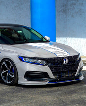 Load image into Gallery viewer, 2021-2022 HONDA ACCORD FORGED CARBON FIBER OVERLAY CHROME DELETE GRILL COMPLETE
