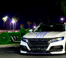 Load image into Gallery viewer, 2021-2022 HONDA ACCORD FORGED CARBON FIBER GRILL OVERLAY CHROME DELETE
